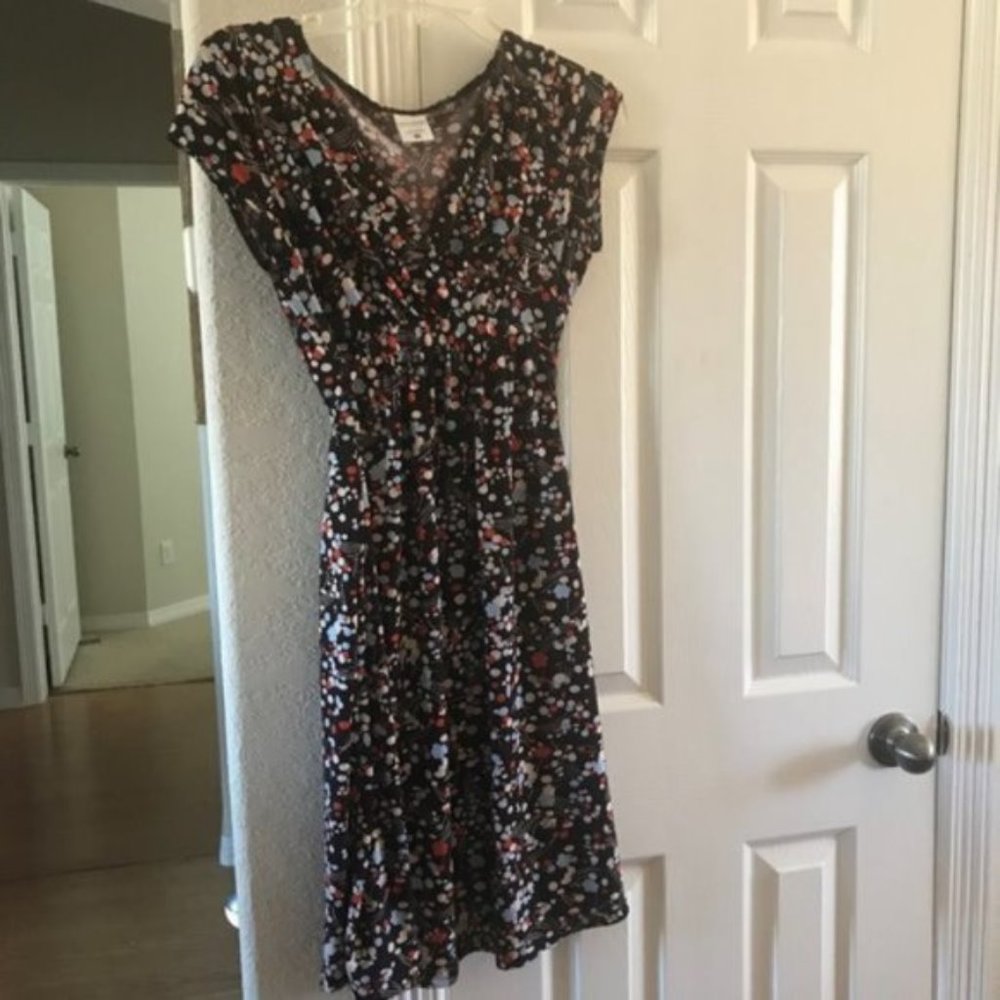 Motherhood Waist Tie Maternity Dress M